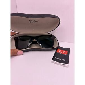 Ray-Ban RB 4440-N Black Sunglasses Made in Italy w/ Case